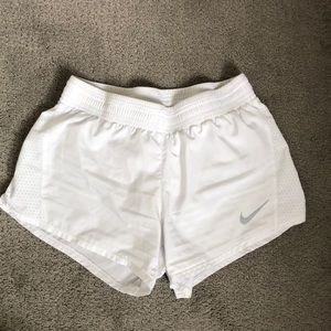 White Nike Shorts